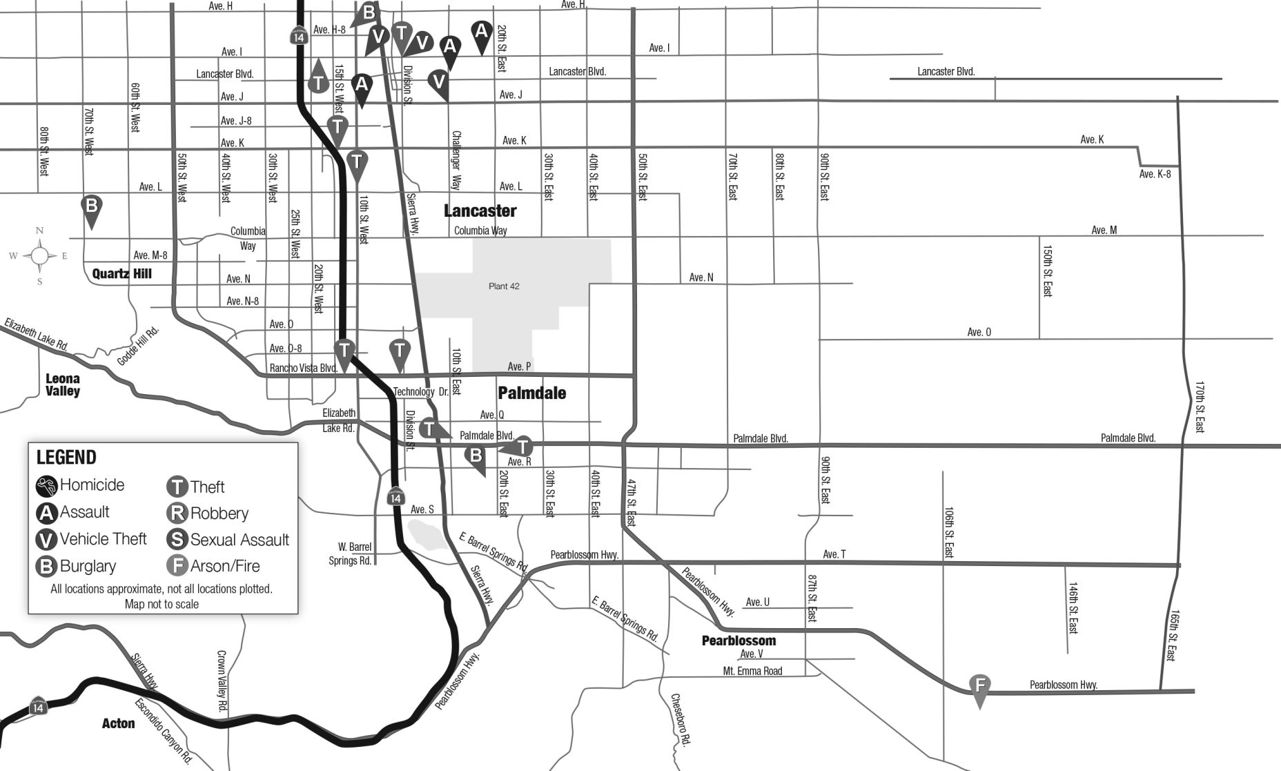 Antelope Valley Crime Blotter